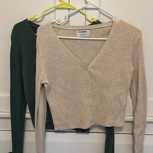 Old navy 2 for 1 special! Cardigans